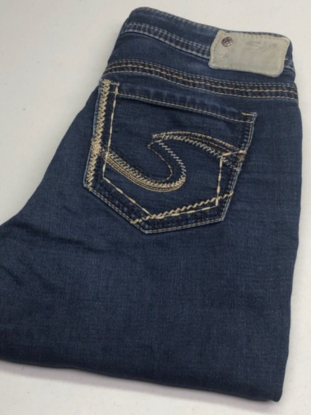 SILVER SUKI MID PENCIL SKINNY JEANS 28x31 ⭐️